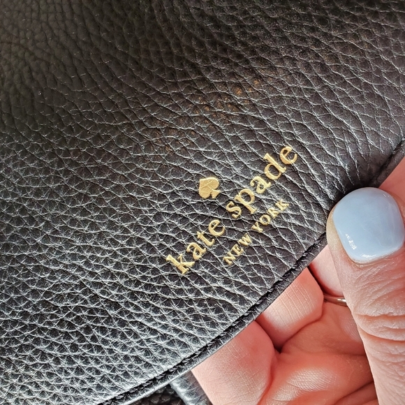 Kate Spade New York Mulberry Street Cinch Magnetic Leather Backpack Black main image 4
